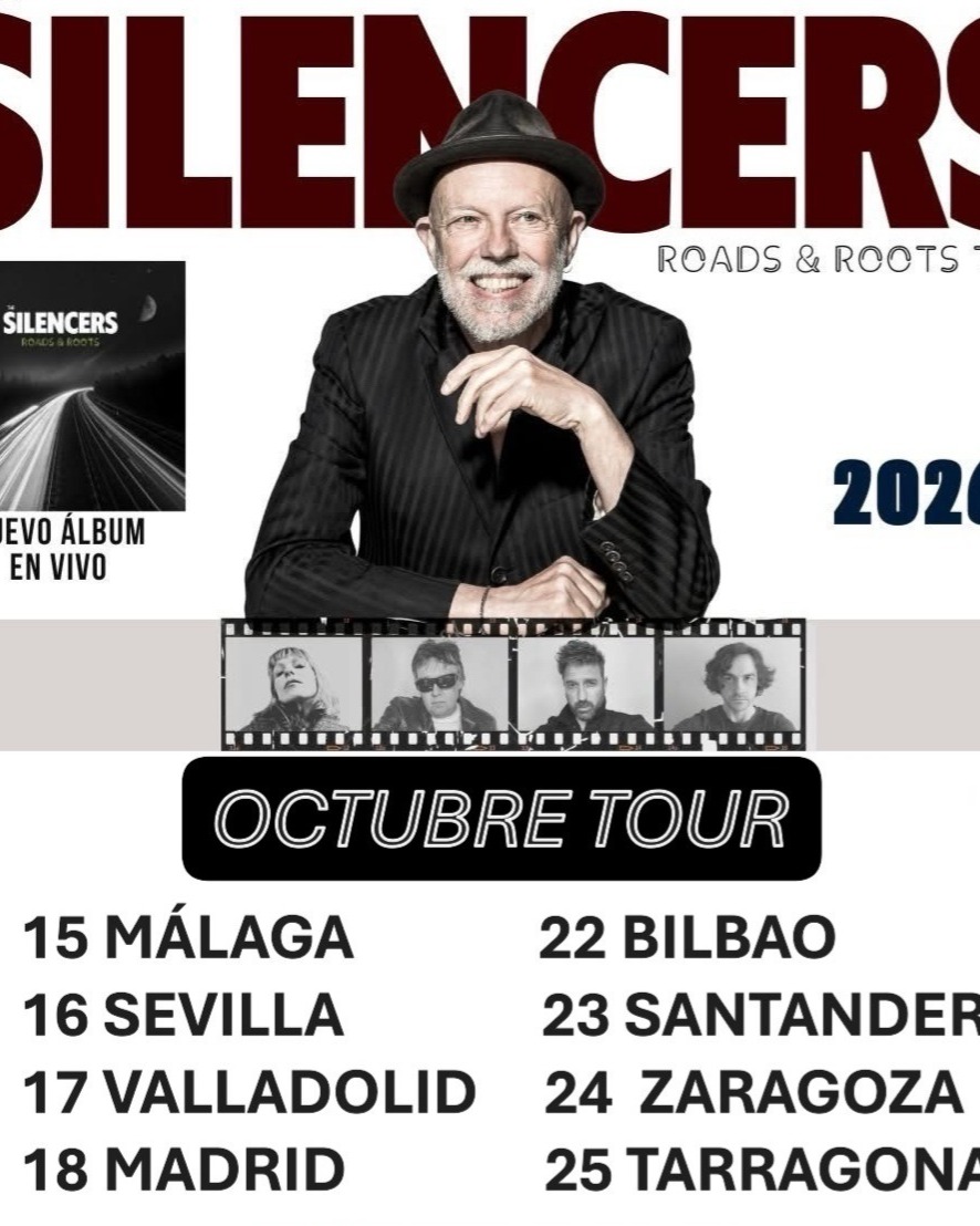 The Silencers Silent Highway Tour Poster 2026